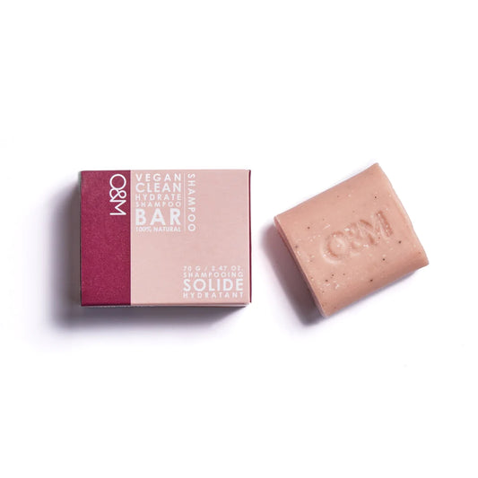 O&M Hydrate Shampoo Bar 70g